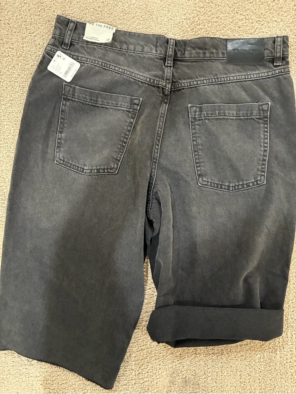 We The Free Jam Session Relaxed Capri/ Shorts NWT Size 31 - Picture 7 of 7